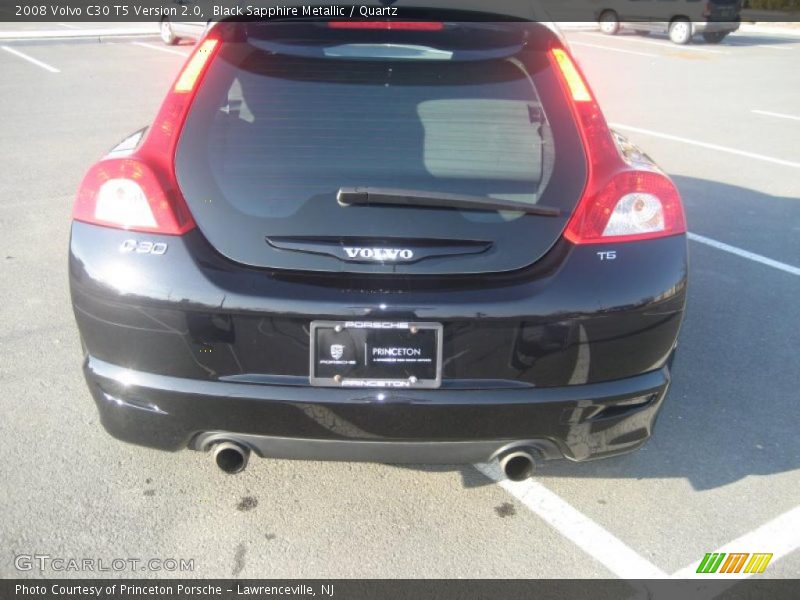 Black Sapphire Metallic / Quartz 2008 Volvo C30 T5 Version 2.0