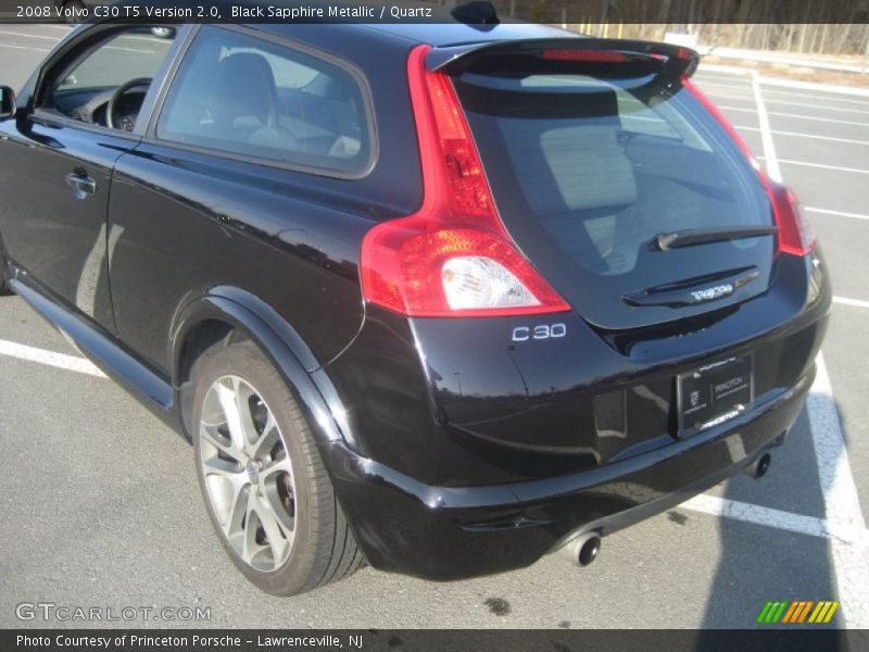 Black Sapphire Metallic / Quartz 2008 Volvo C30 T5 Version 2.0