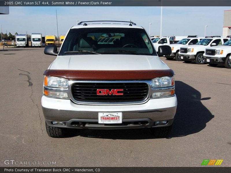 Summit White / Pewter/Dark Pewter 2005 GMC Yukon SLT 4x4