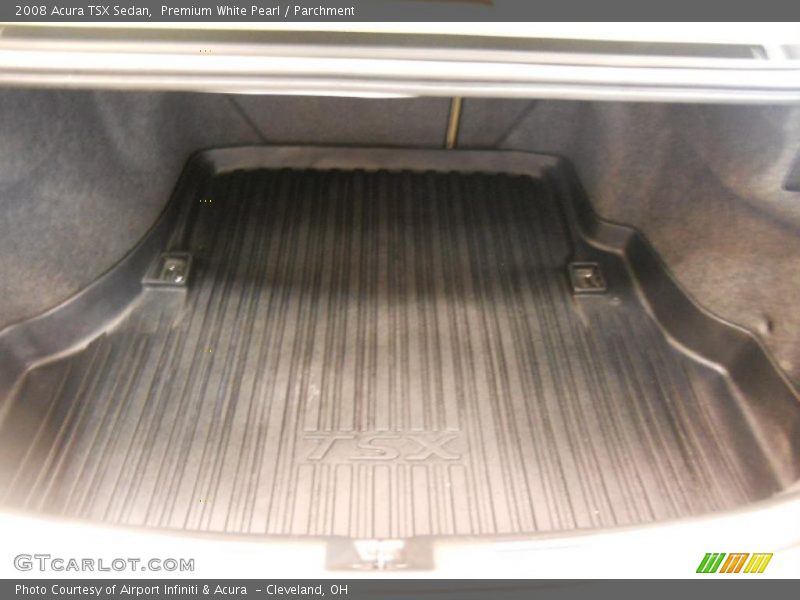 Premium White Pearl / Parchment 2008 Acura TSX Sedan