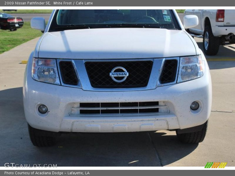 White Frost / Cafe Latte 2009 Nissan Pathfinder SE