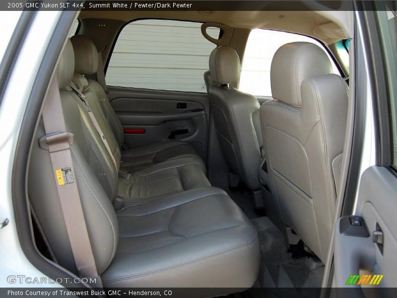 Summit White / Pewter/Dark Pewter 2005 GMC Yukon SLT 4x4