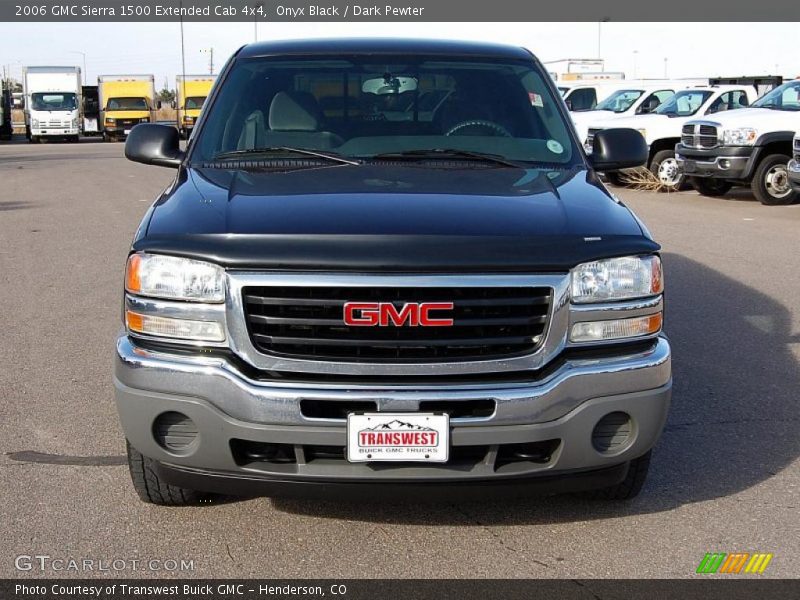 Onyx Black / Dark Pewter 2006 GMC Sierra 1500 Extended Cab 4x4