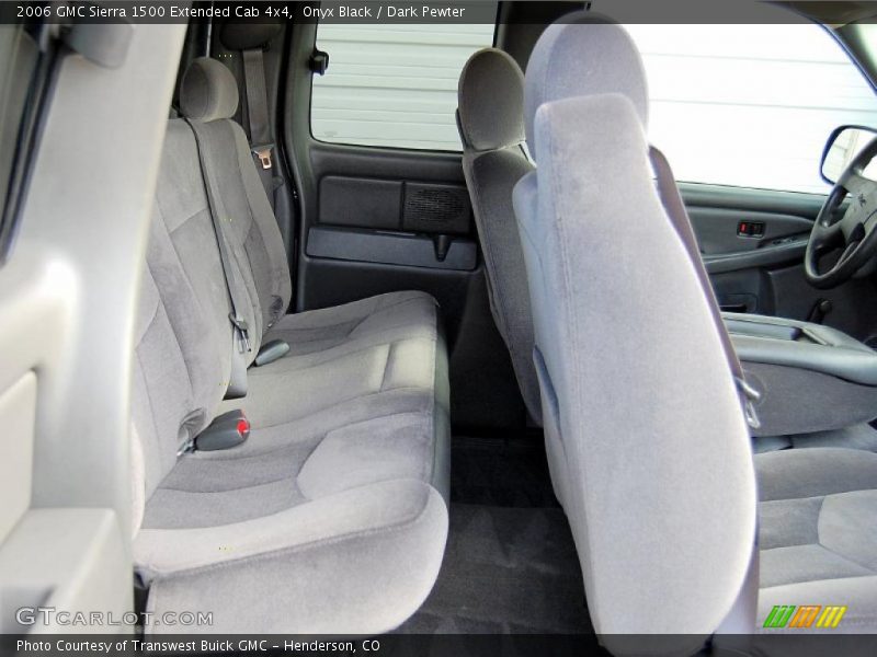 Onyx Black / Dark Pewter 2006 GMC Sierra 1500 Extended Cab 4x4