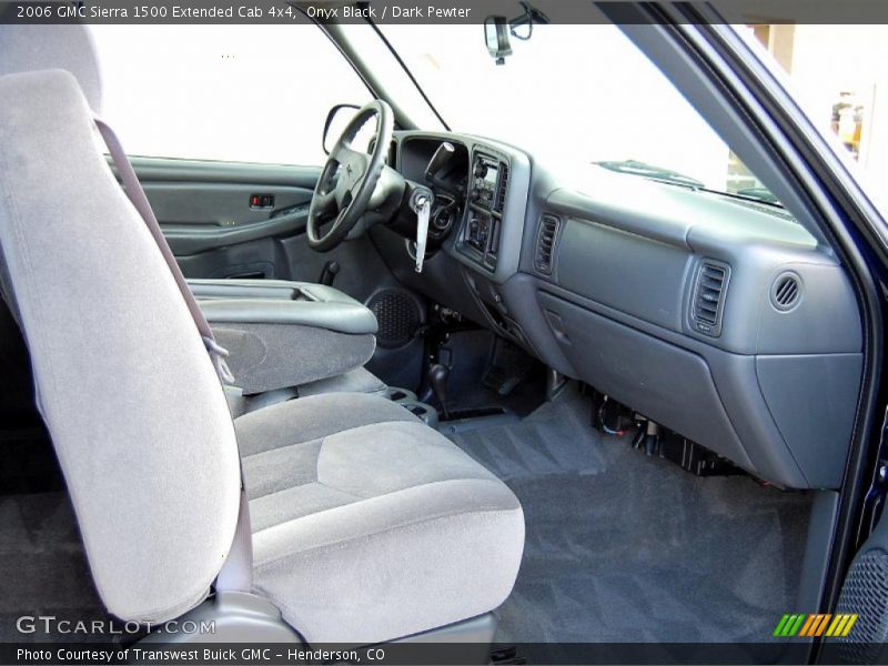 Onyx Black / Dark Pewter 2006 GMC Sierra 1500 Extended Cab 4x4