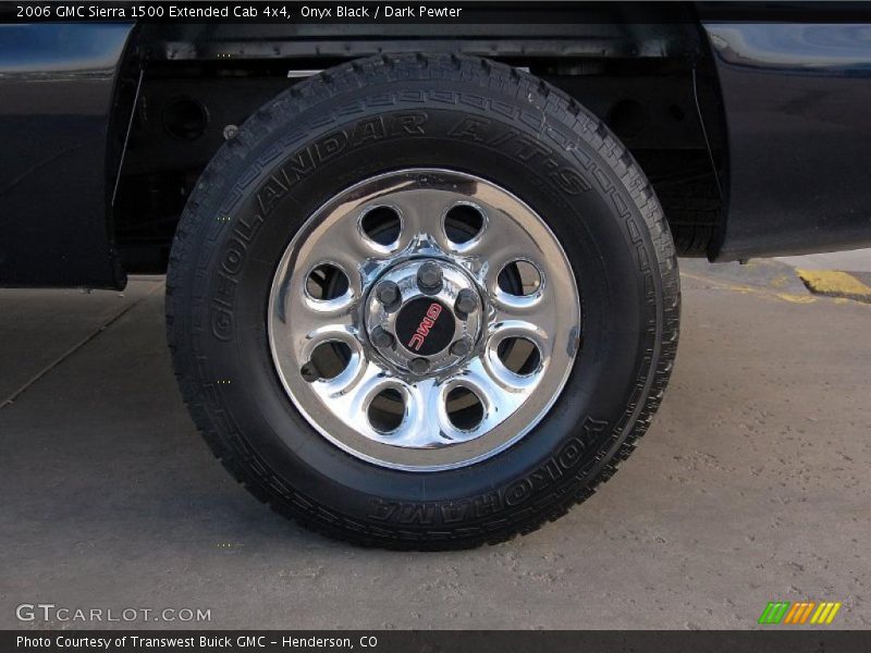 Onyx Black / Dark Pewter 2006 GMC Sierra 1500 Extended Cab 4x4