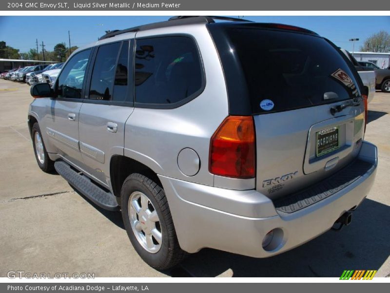 Liquid Silver Metallic / Medium Pewter 2004 GMC Envoy SLT