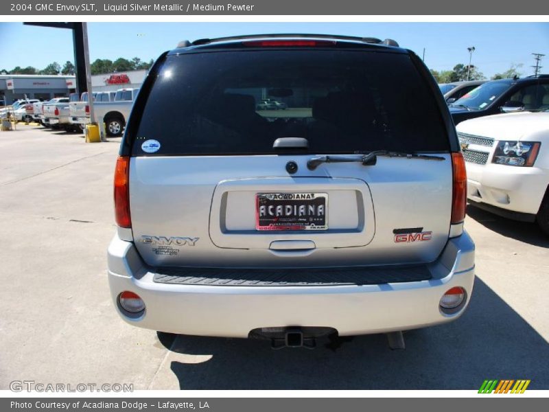 Liquid Silver Metallic / Medium Pewter 2004 GMC Envoy SLT
