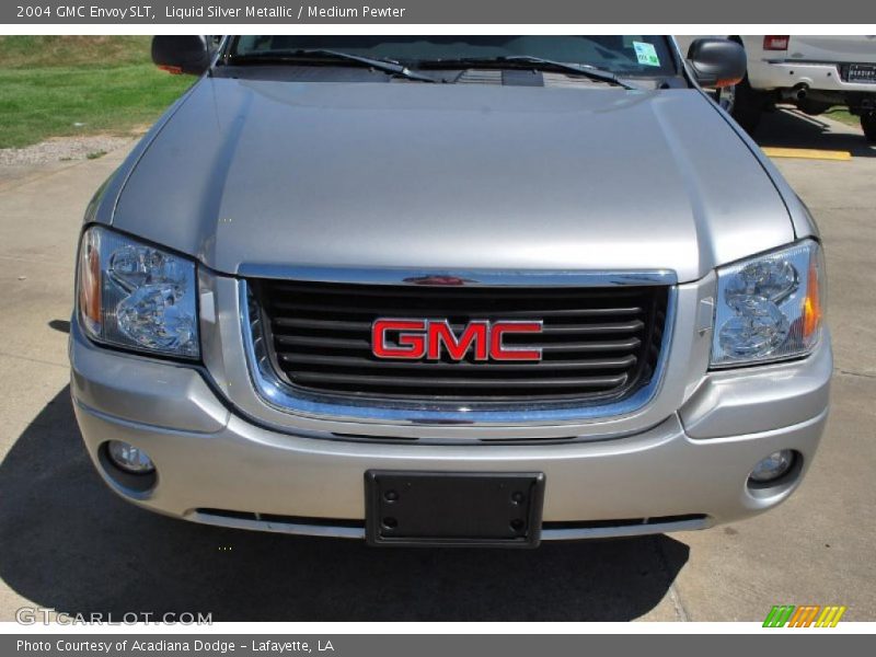 Liquid Silver Metallic / Medium Pewter 2004 GMC Envoy SLT