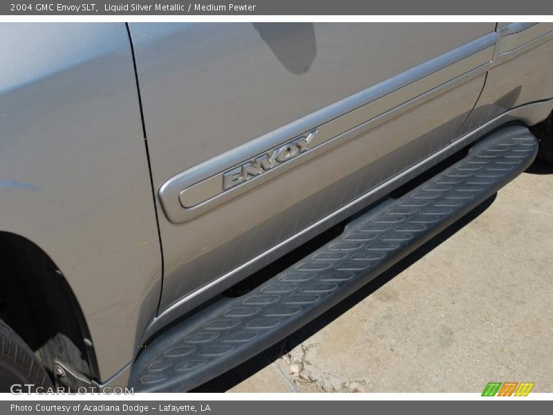 Liquid Silver Metallic / Medium Pewter 2004 GMC Envoy SLT