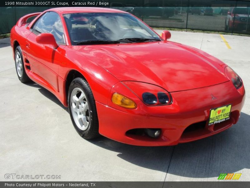 Caracus Red / Beige 1998 Mitsubishi 3000GT SL Coupe