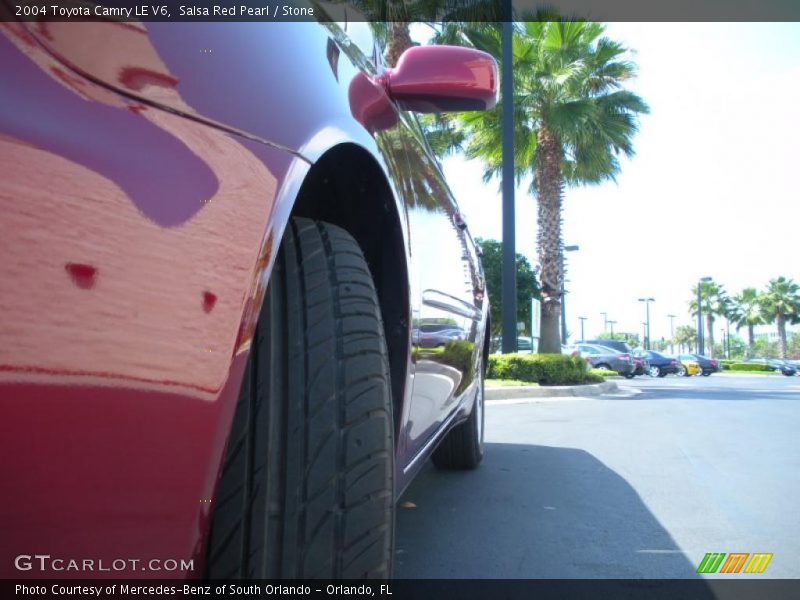 Salsa Red Pearl / Stone 2004 Toyota Camry LE V6