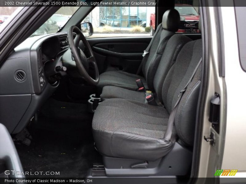  2002 Silverado 1500 Extended Cab Graphite Gray Interior