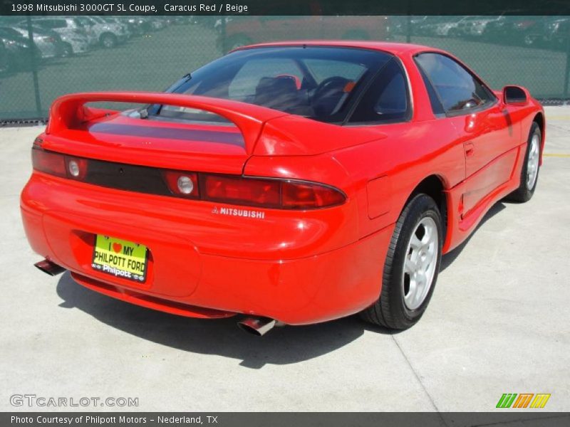 Caracus Red / Beige 1998 Mitsubishi 3000GT SL Coupe