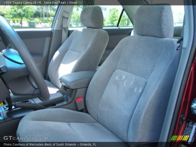 Salsa Red Pearl / Stone 2004 Toyota Camry LE V6