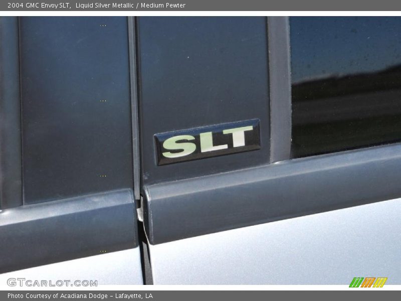 Liquid Silver Metallic / Medium Pewter 2004 GMC Envoy SLT