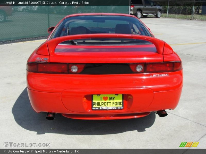 Caracus Red / Beige 1998 Mitsubishi 3000GT SL Coupe