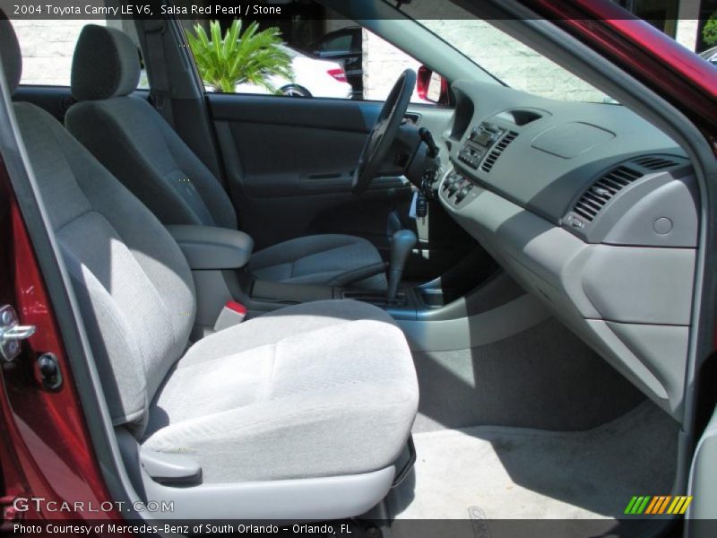 Salsa Red Pearl / Stone 2004 Toyota Camry LE V6