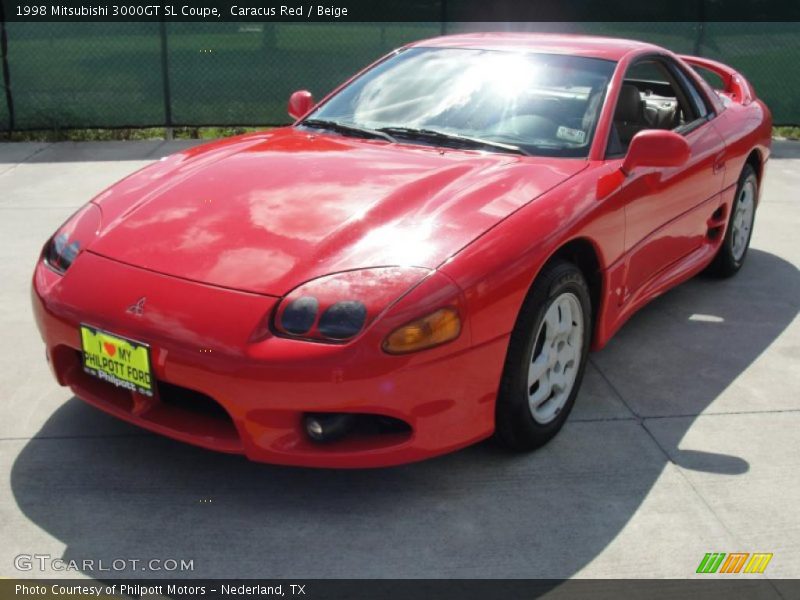 Caracus Red / Beige 1998 Mitsubishi 3000GT SL Coupe