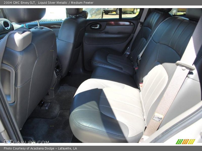 Liquid Silver Metallic / Medium Pewter 2004 GMC Envoy SLT