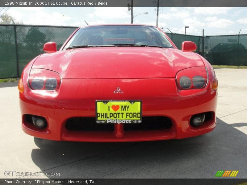 Caracus Red / Beige 1998 Mitsubishi 3000GT SL Coupe