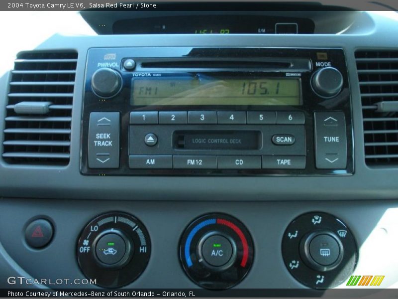 Salsa Red Pearl / Stone 2004 Toyota Camry LE V6