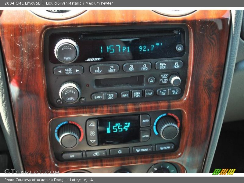 Liquid Silver Metallic / Medium Pewter 2004 GMC Envoy SLT