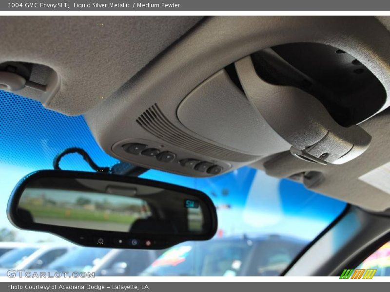 Liquid Silver Metallic / Medium Pewter 2004 GMC Envoy SLT