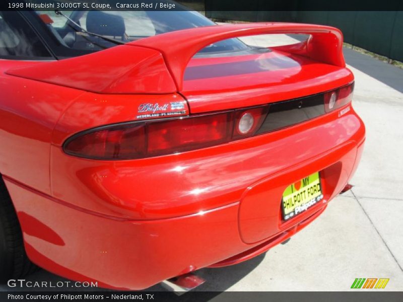 Caracus Red / Beige 1998 Mitsubishi 3000GT SL Coupe