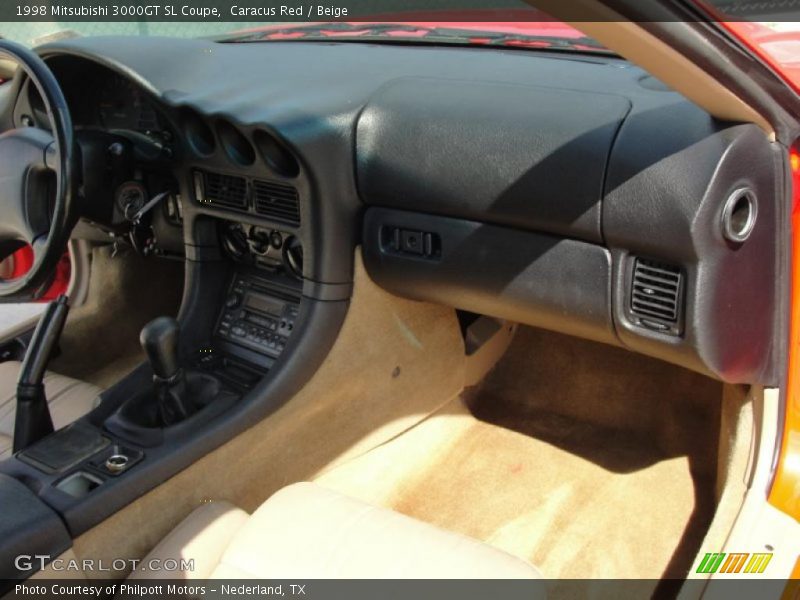 Caracus Red / Beige 1998 Mitsubishi 3000GT SL Coupe