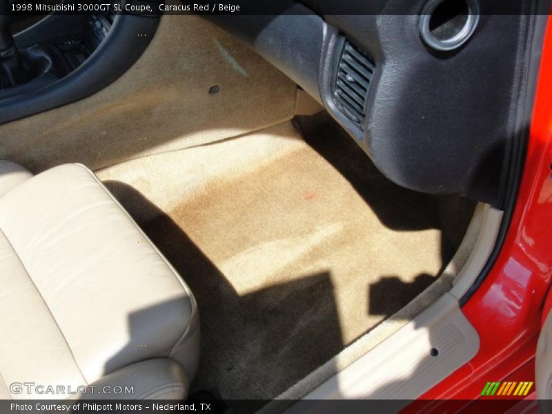 Caracus Red / Beige 1998 Mitsubishi 3000GT SL Coupe