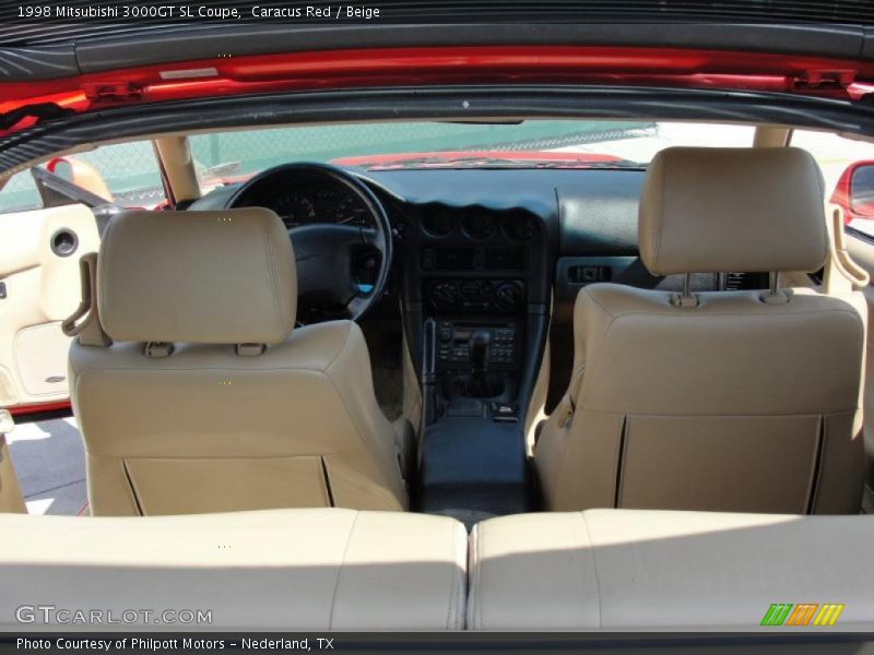 Caracus Red / Beige 1998 Mitsubishi 3000GT SL Coupe