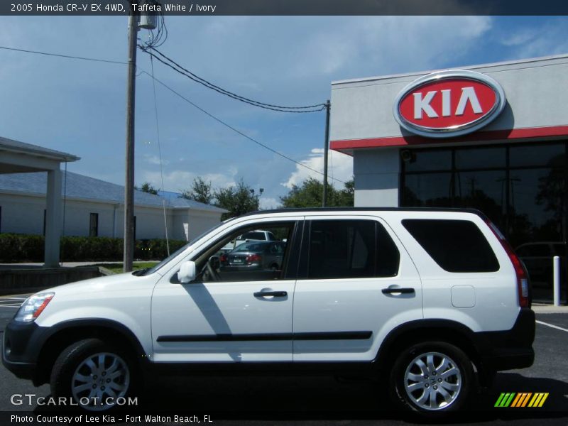 Taffeta White / Ivory 2005 Honda CR-V EX 4WD