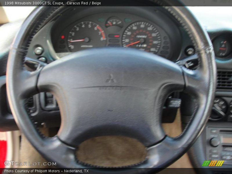 Caracus Red / Beige 1998 Mitsubishi 3000GT SL Coupe