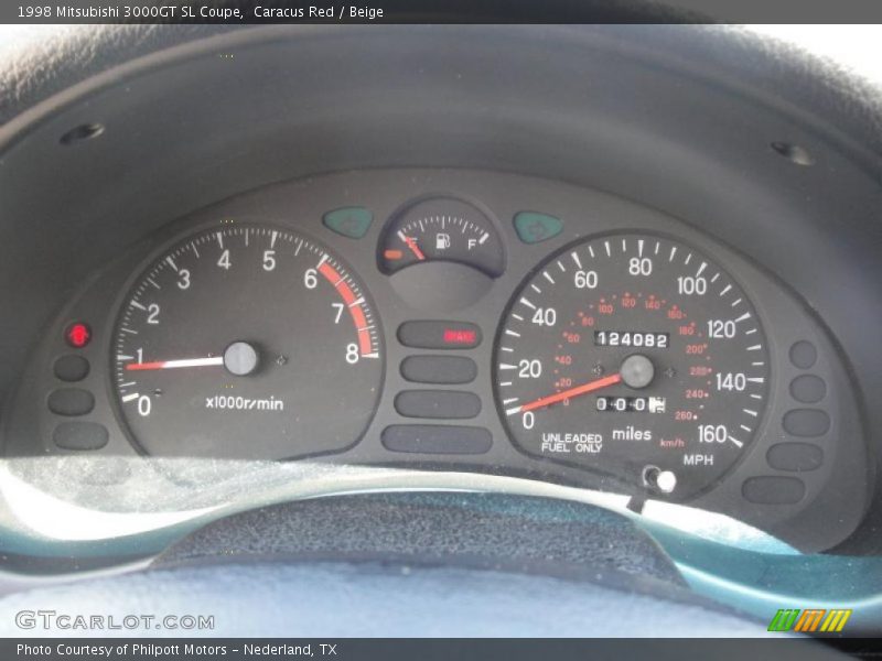  1998 3000GT SL Coupe SL Coupe Gauges