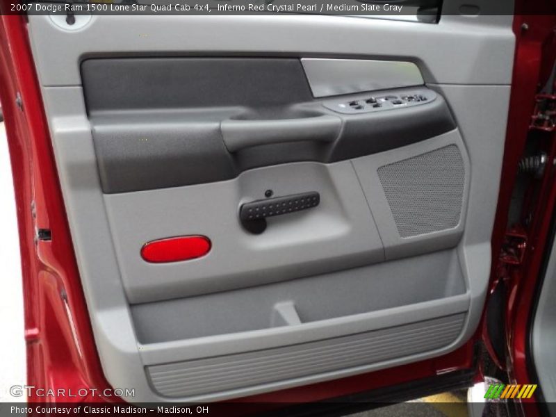 Inferno Red Crystal Pearl / Medium Slate Gray 2007 Dodge Ram 1500 Lone Star Quad Cab 4x4