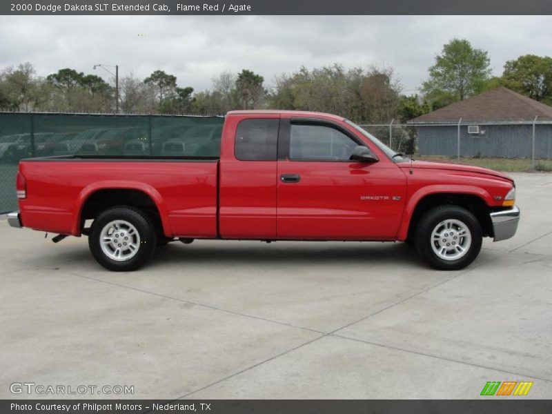  2000 Dakota SLT Extended Cab Flame Red
