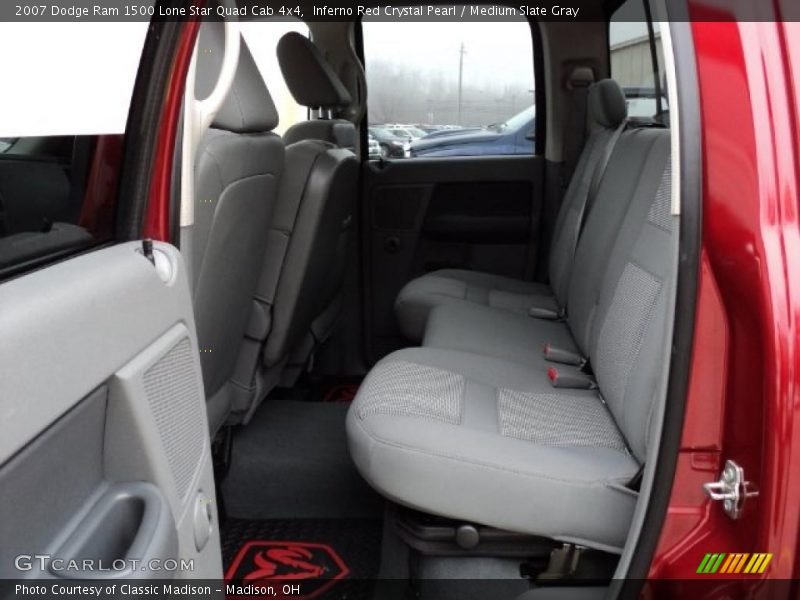 Inferno Red Crystal Pearl / Medium Slate Gray 2007 Dodge Ram 1500 Lone Star Quad Cab 4x4