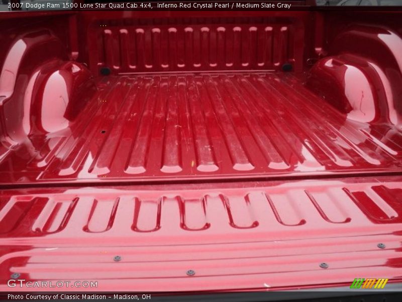 Inferno Red Crystal Pearl / Medium Slate Gray 2007 Dodge Ram 1500 Lone Star Quad Cab 4x4