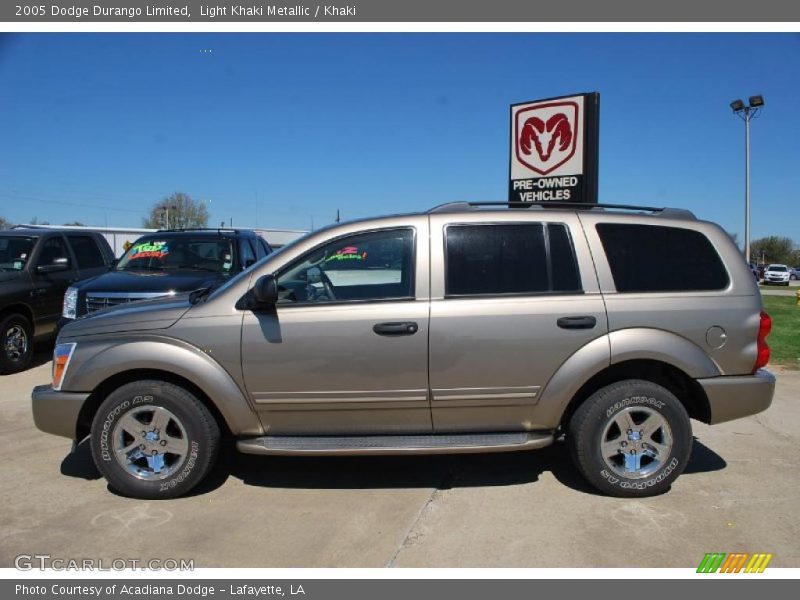 Light Khaki Metallic / Khaki 2005 Dodge Durango Limited