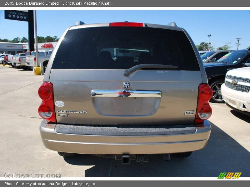 Light Khaki Metallic / Khaki 2005 Dodge Durango Limited