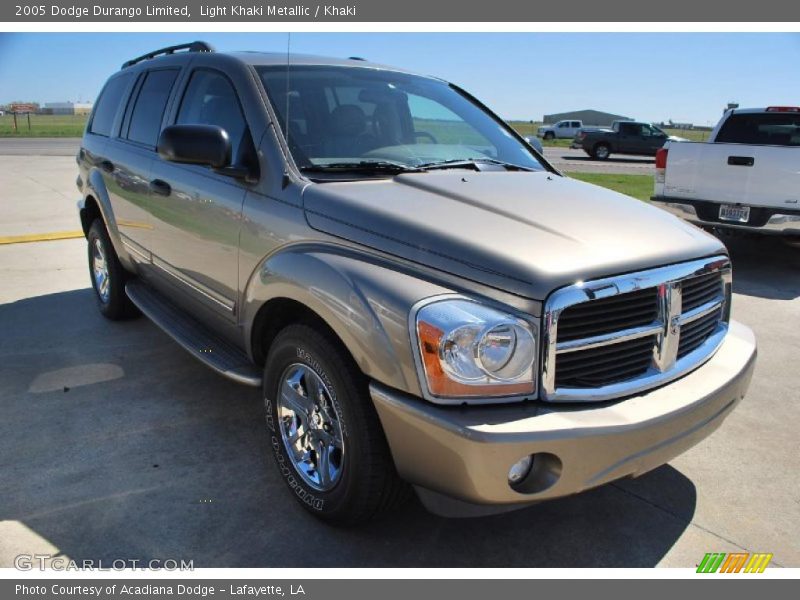 Light Khaki Metallic / Khaki 2005 Dodge Durango Limited