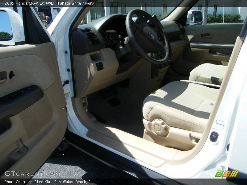 Taffeta White / Ivory 2005 Honda CR-V EX 4WD