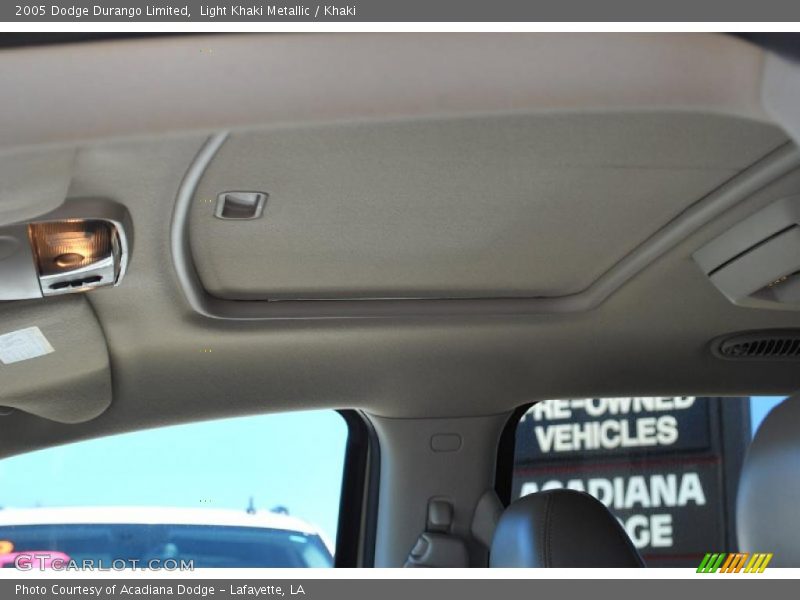 Light Khaki Metallic / Khaki 2005 Dodge Durango Limited