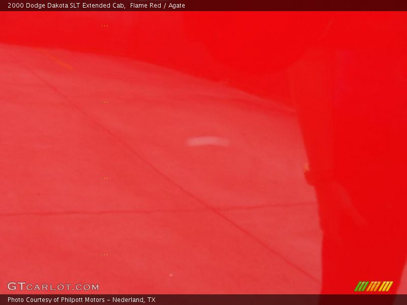Flame Red / Agate 2000 Dodge Dakota SLT Extended Cab
