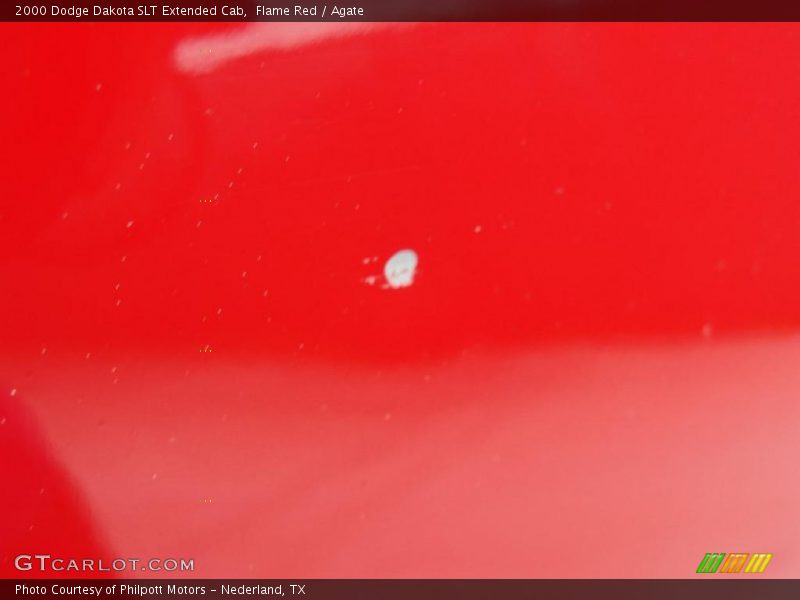 Flame Red / Agate 2000 Dodge Dakota SLT Extended Cab