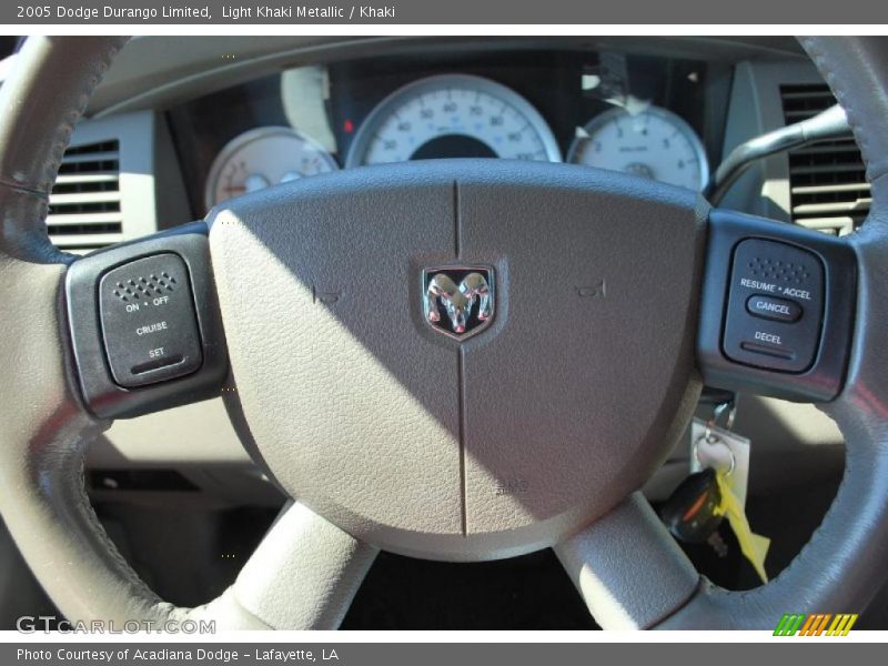 Light Khaki Metallic / Khaki 2005 Dodge Durango Limited