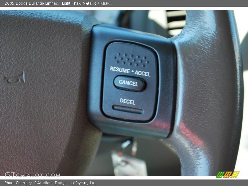 Light Khaki Metallic / Khaki 2005 Dodge Durango Limited