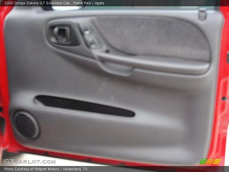 Flame Red / Agate 2000 Dodge Dakota SLT Extended Cab