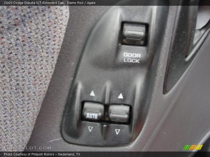 Flame Red / Agate 2000 Dodge Dakota SLT Extended Cab